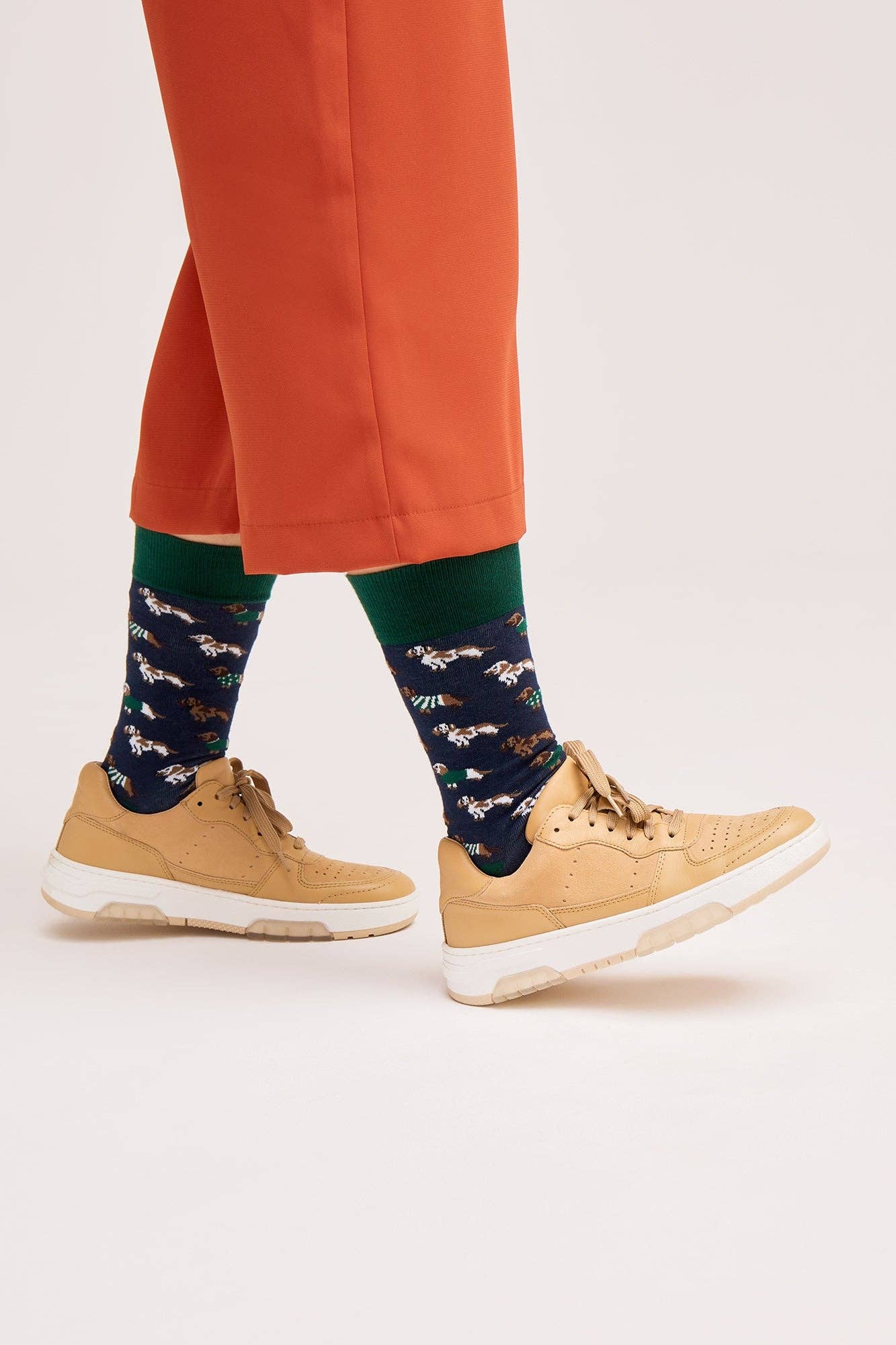 Cosy Dogs Socks - Biologische sokken met teckelpatroon