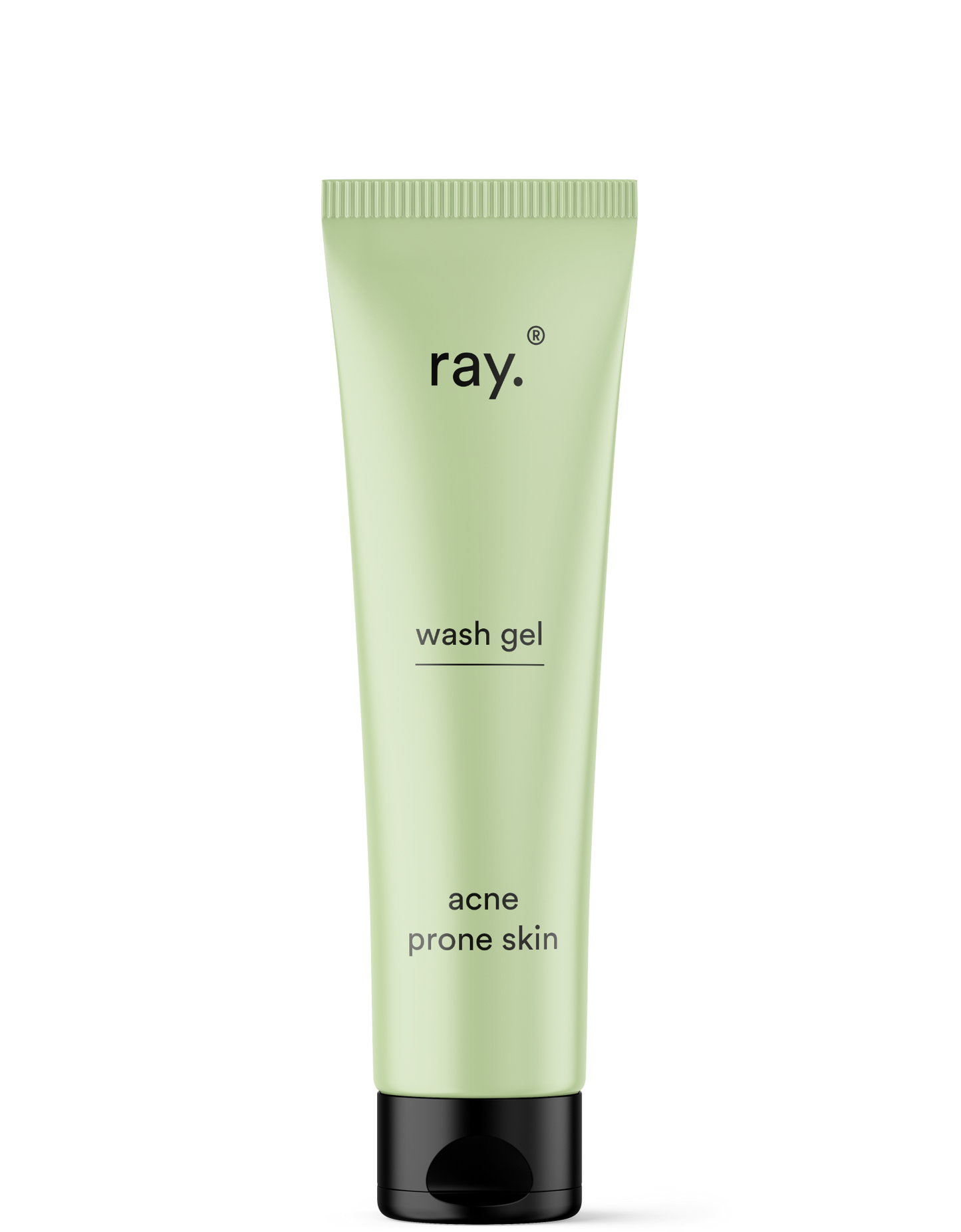 RAY Acne Prone Skin Wash gel 100ml tube, helpt puistjes sneller genezen zonder irritatie
