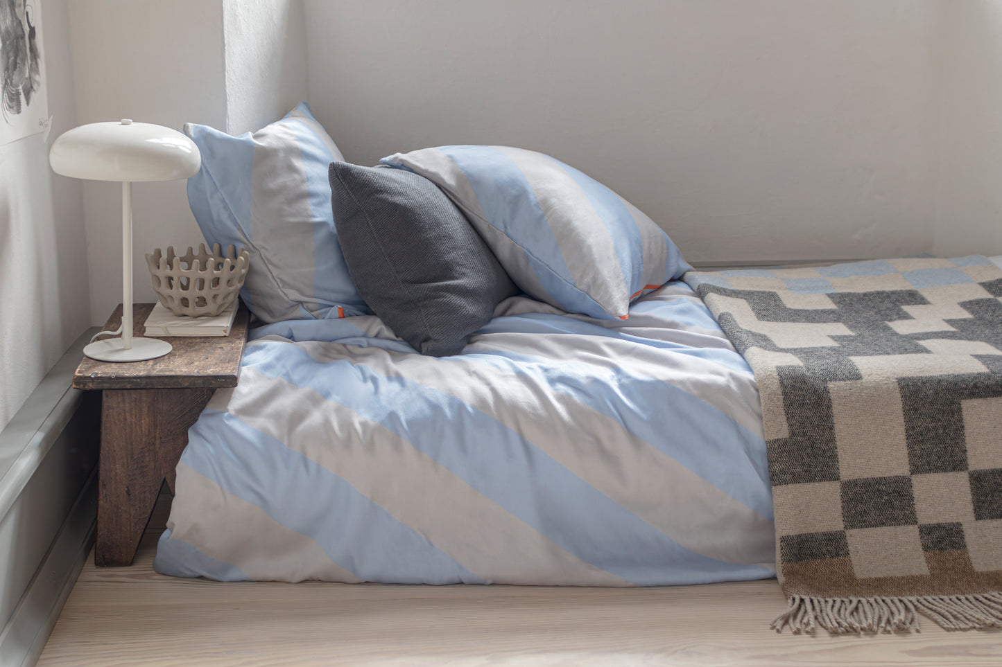 Ultieme zachtheid met deze plaid van Mette Ditmer van recycled wol