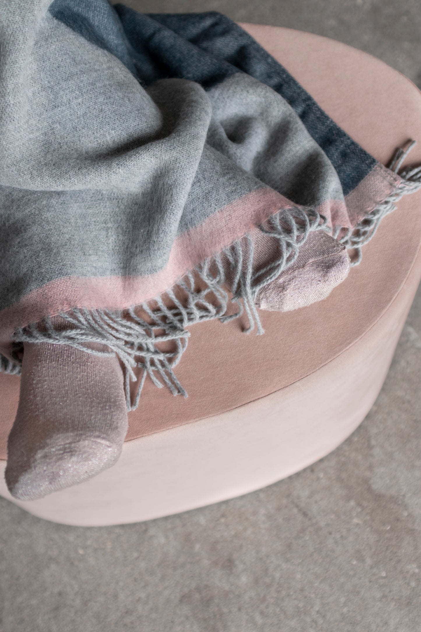 Mette Ditmer Gallery Throw superzacht, Light Grey