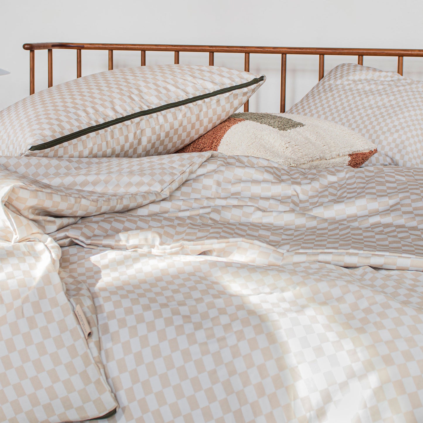 Donsdeken-set Enkel Bed 'Square'