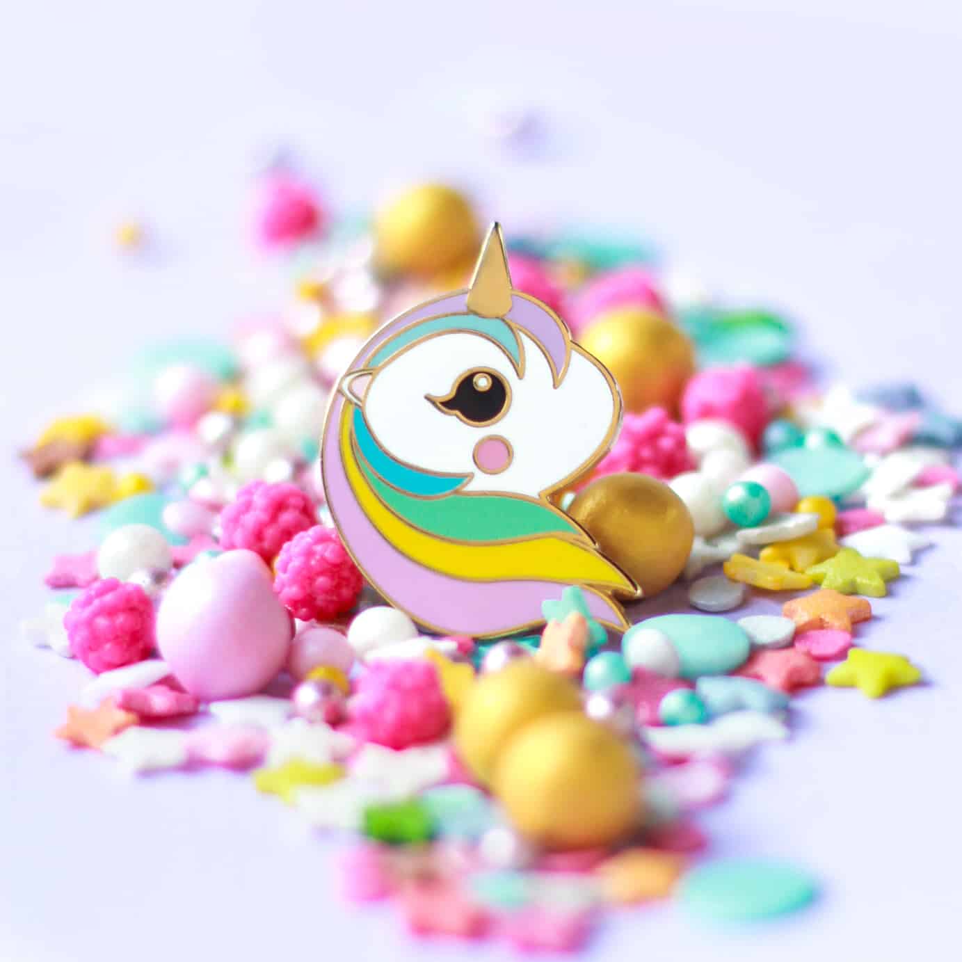 Pin 'Eenhoorn Regenboog'