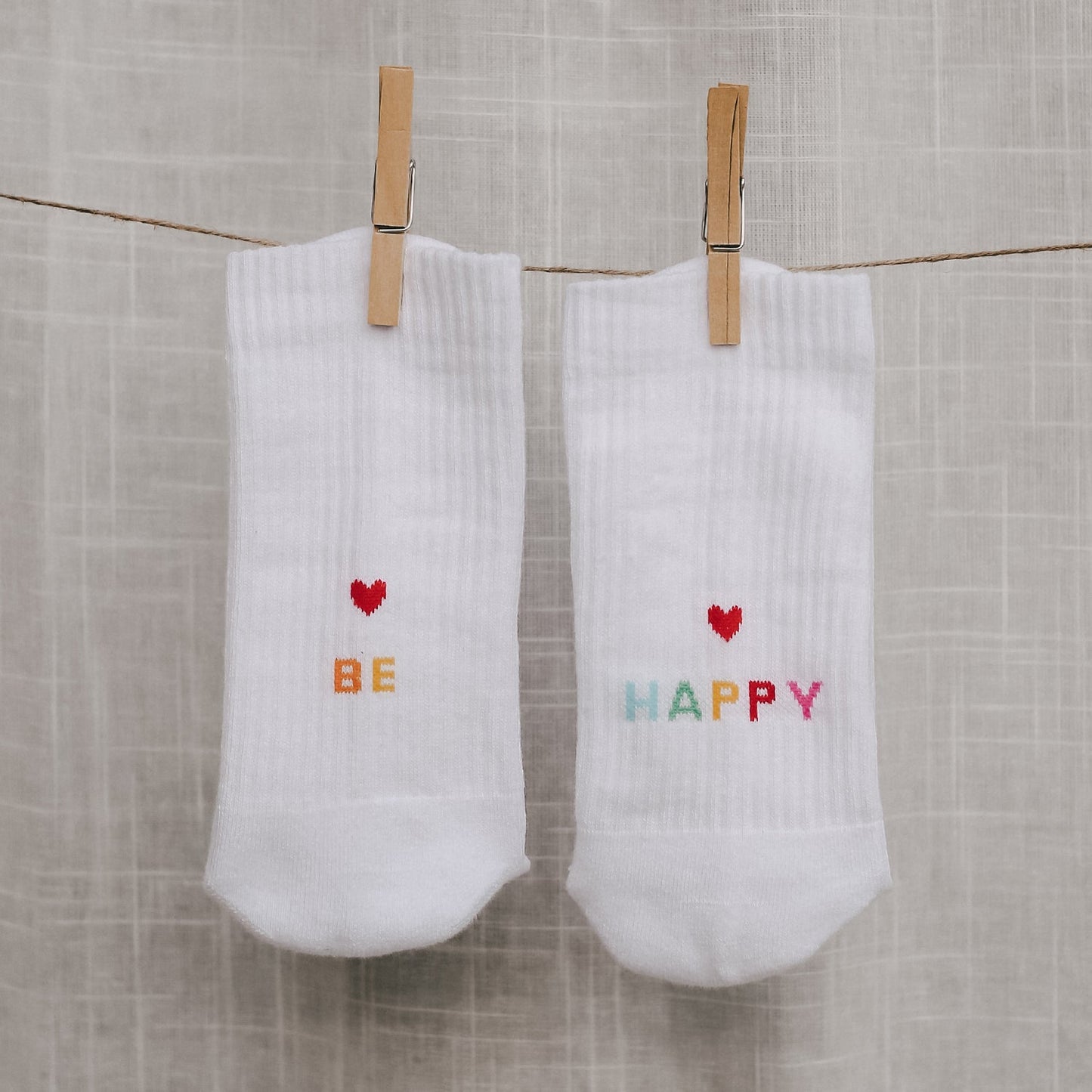 Sokken 'Be Happy'