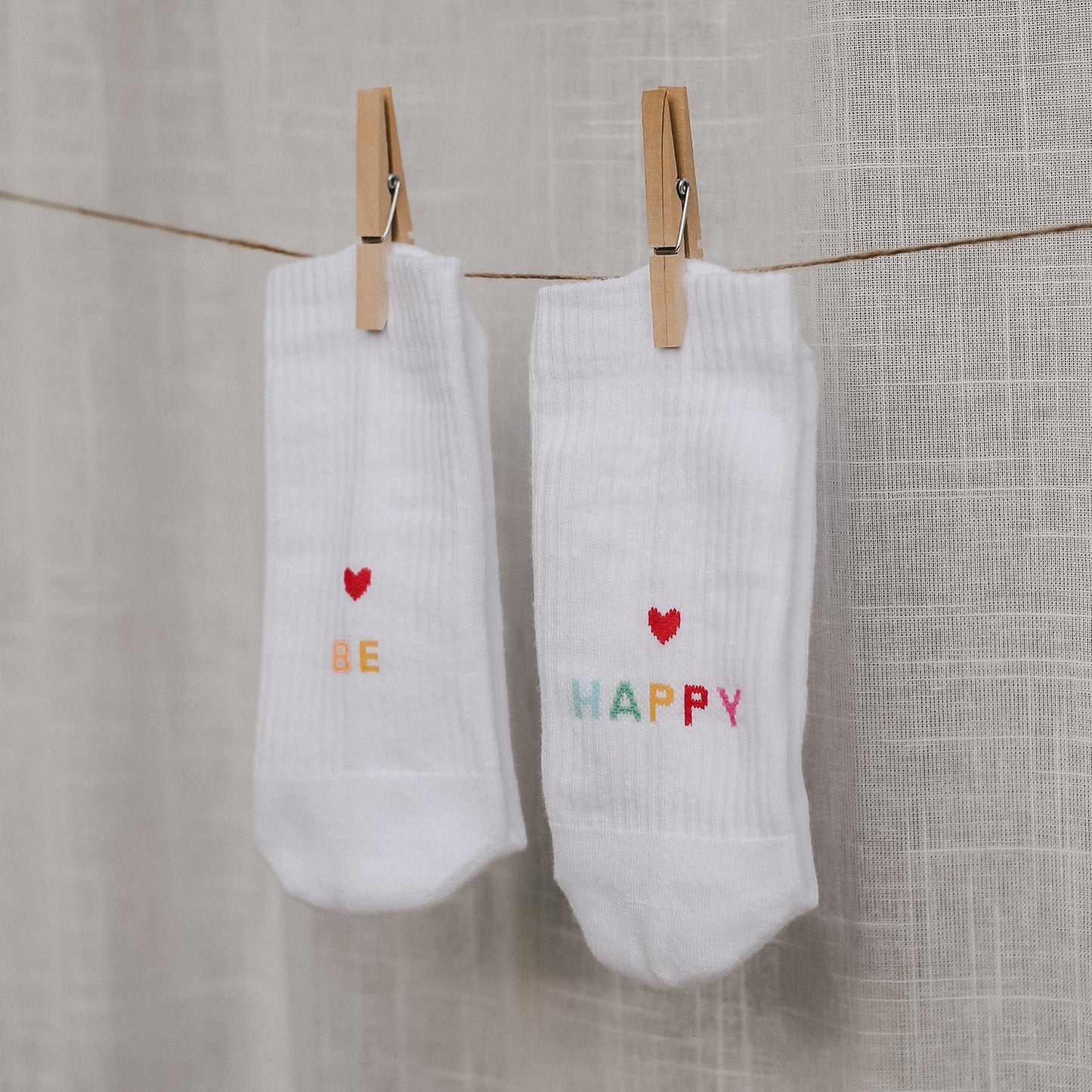 Sokken 'Be Happy'