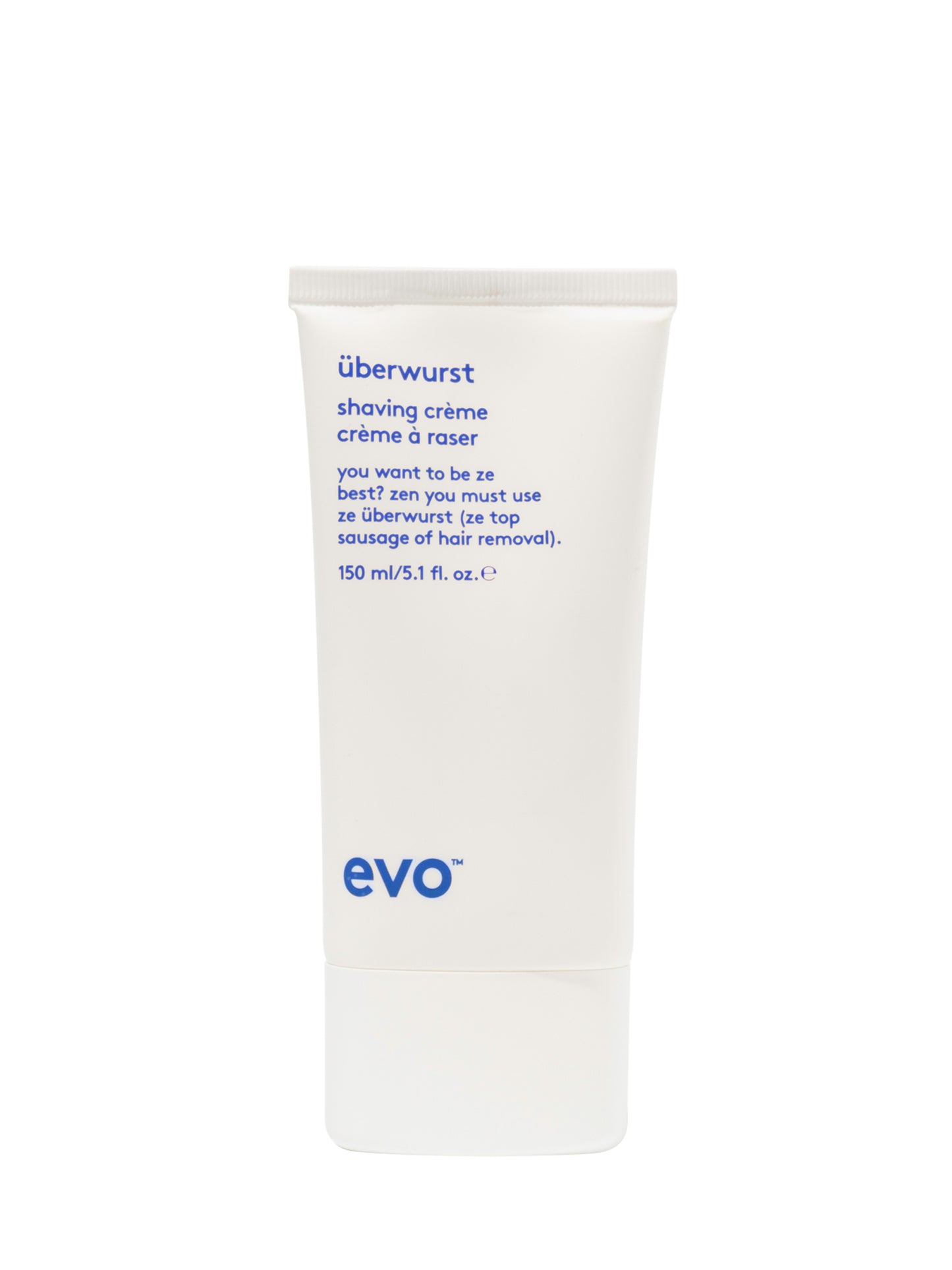 Evo überwurst shaving crème is geschikt voor alle huidtypen, inclusief de zeer gevoelige huid die snel last heeft van irritatie. Het is ook ideaal voor alle soorten gezichtshaar: van lichte stoppels tot zware, stugge baardharen.