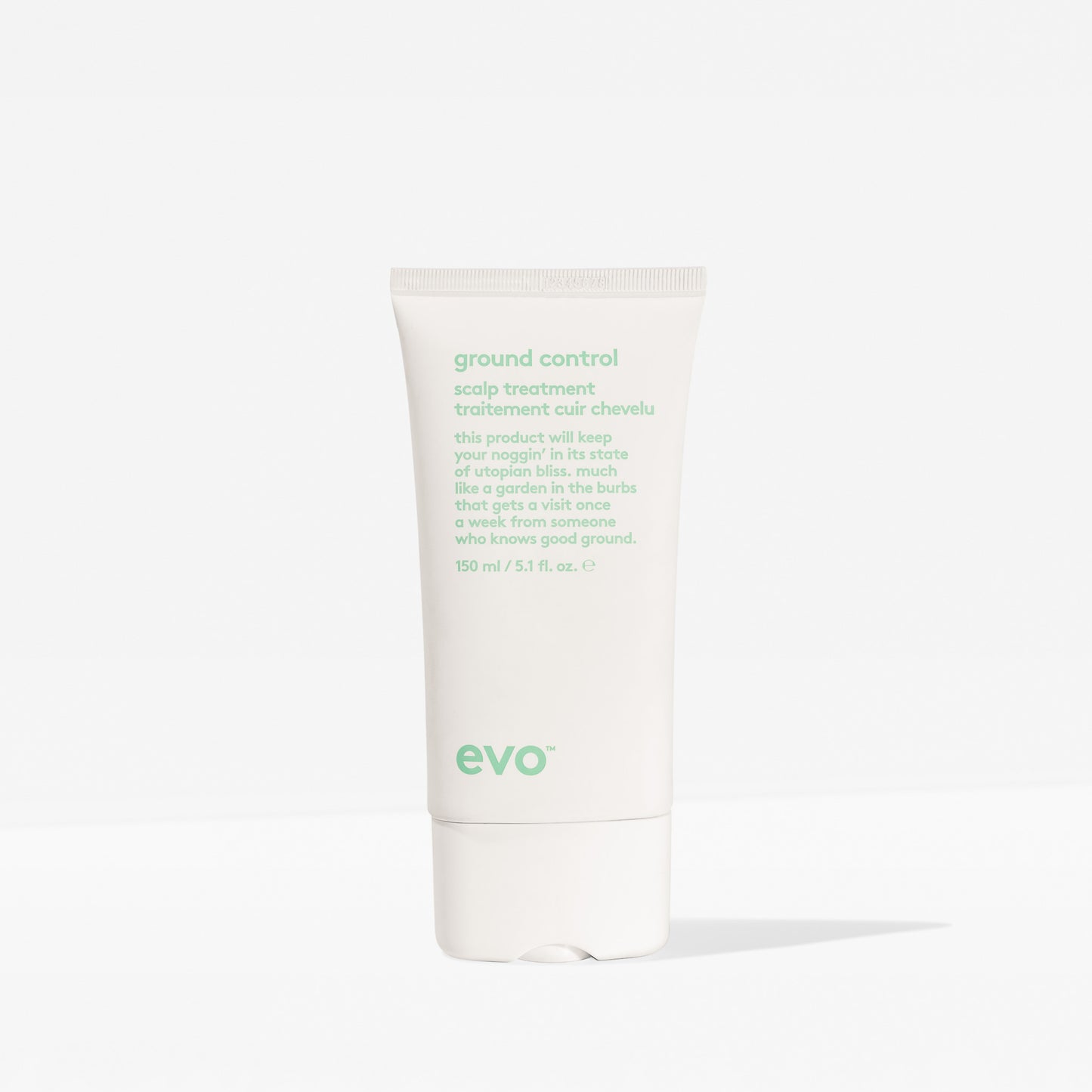 Evo ground control scalp treatment dankzij de milde, herstellende ingrediënten is de treatment ideaal voor wie last heeft van hardnekkige droogheid, jeuk of een trekkerig gevoel na het wassen.