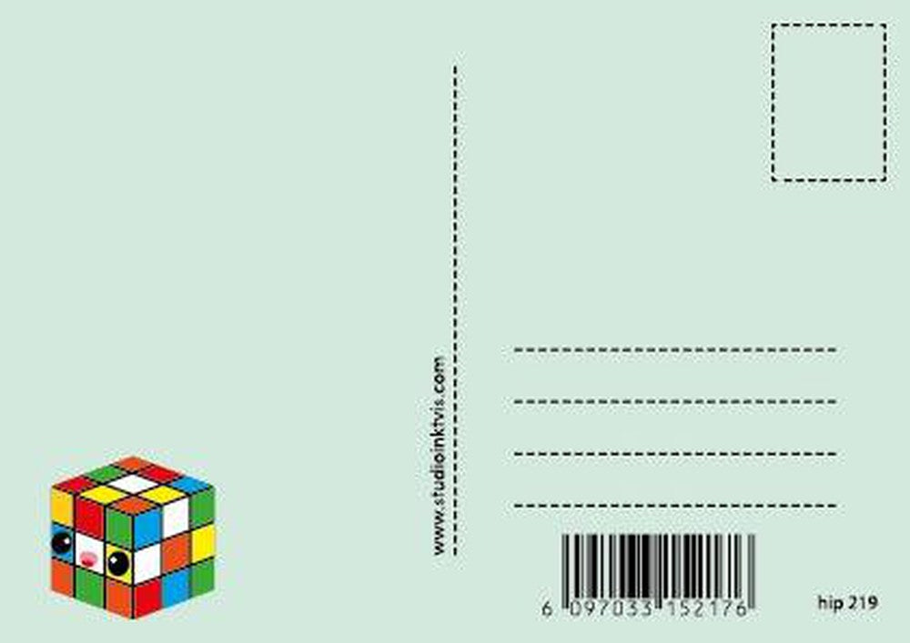 Postkaart I like you, even though you are impossible to figure out van Studio Inktvis, foto 2