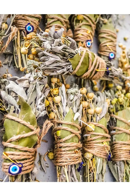Handgemaakte Kruidenwierook Bundel – Natuurlijke Reiniging