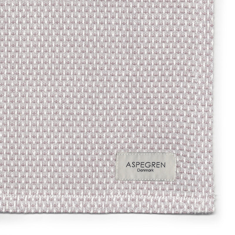 Detailfoto van GOTS-gecertificeerde handdoek van Aspegren Denmark