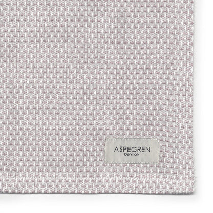 Detailfoto van GOTS-gecertificeerde handdoek van Aspegren Denmark