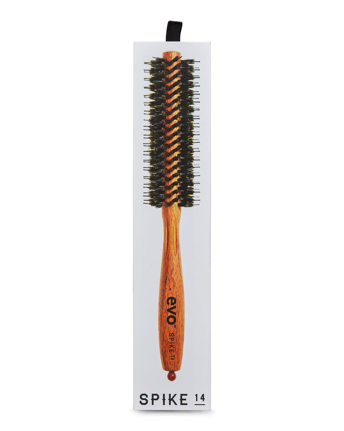 Evo spike nylon pin bristle radial brush is bij uitstek geschikt voor dik, stug, krullend of zeer golvend haar dat tijdens het föhnen stevige grip nodig heeft om pluisvrij en glad gestyled te worden. De borstel is verkrijgbaar in verschillende diameters zodat je altijd de juiste maat hebt voor jouw haarlengte en het gewenste stylingeffect.