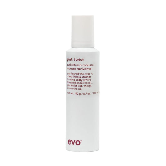 EVO Plot Twist Curl Refresh Mousse 200 ml, spuitbus