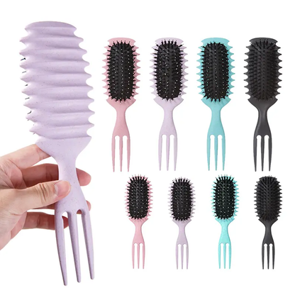 Curl Designer Brush Lila - Krulborstel voor Krullend & Afro Haar