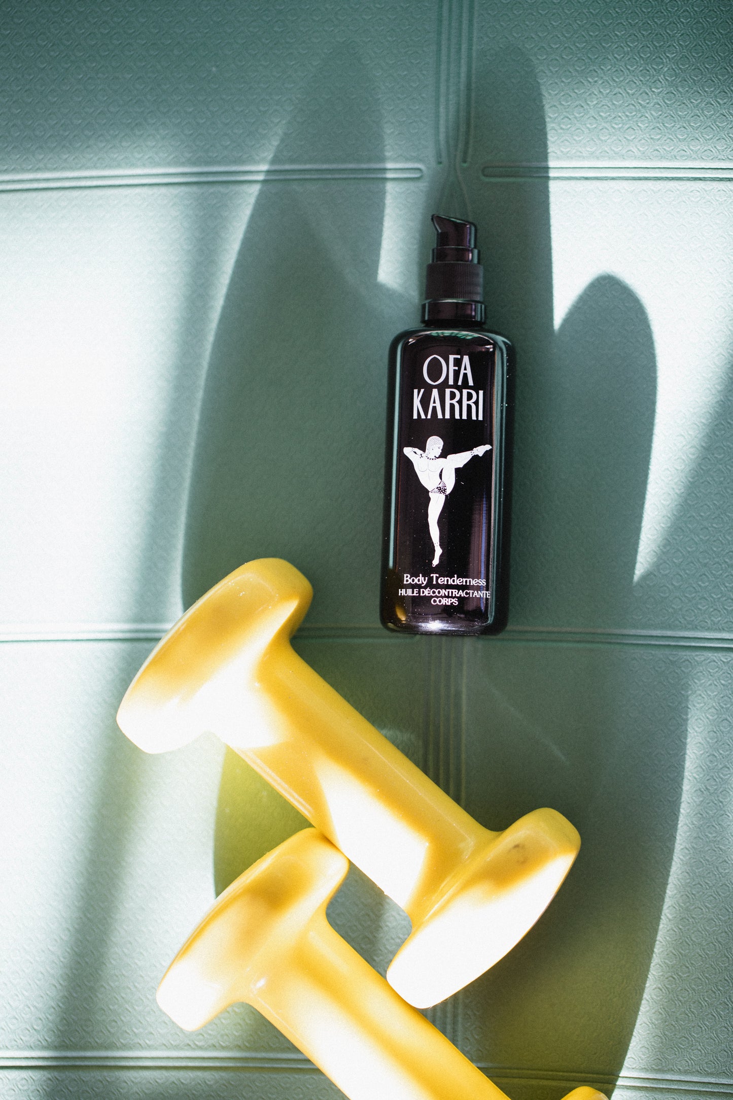 Ofa Karri Body Tenderness; een massageolie die effectief spierpijn, krampen en stijve gewrichten verlicht