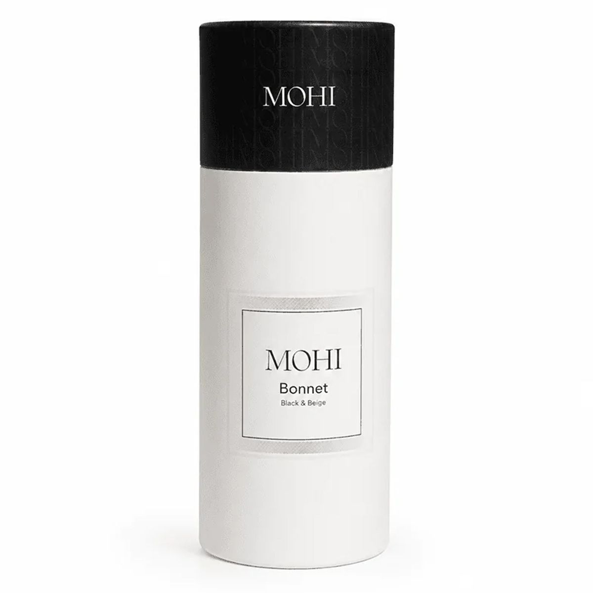 Bonnet Mohi Black & Beige