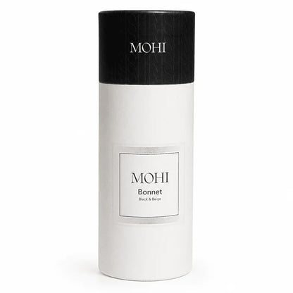 Bonnet Mohi Black & Beige