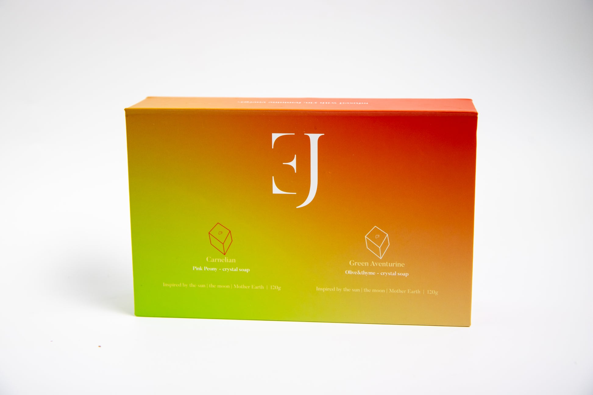 Kristalzeep ExcluJess Giftbox Carnelian-Green Aventurine