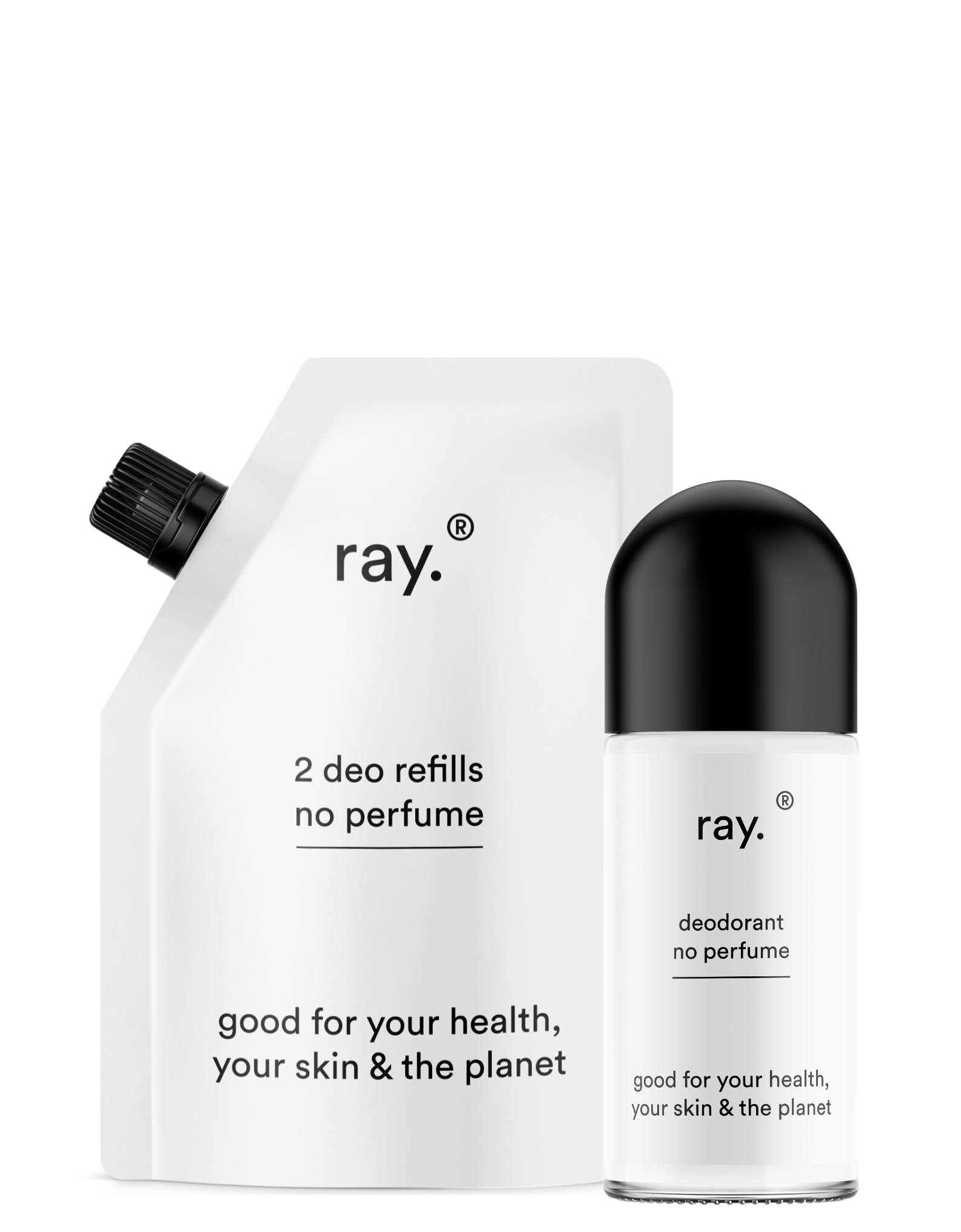 Frisse oksels met Deo van Ray, No Perfume Refill