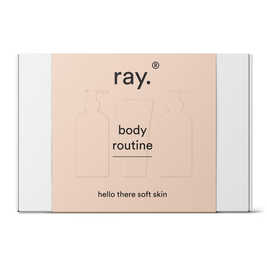 Ray Giftset Body Routine hydrateert en verzorgt de droge huid