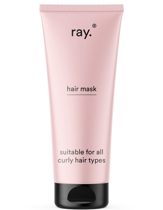 Hair Mask Ray Geschikt voor alle types krullend haar én ook voor extreem droog, stijl haar.