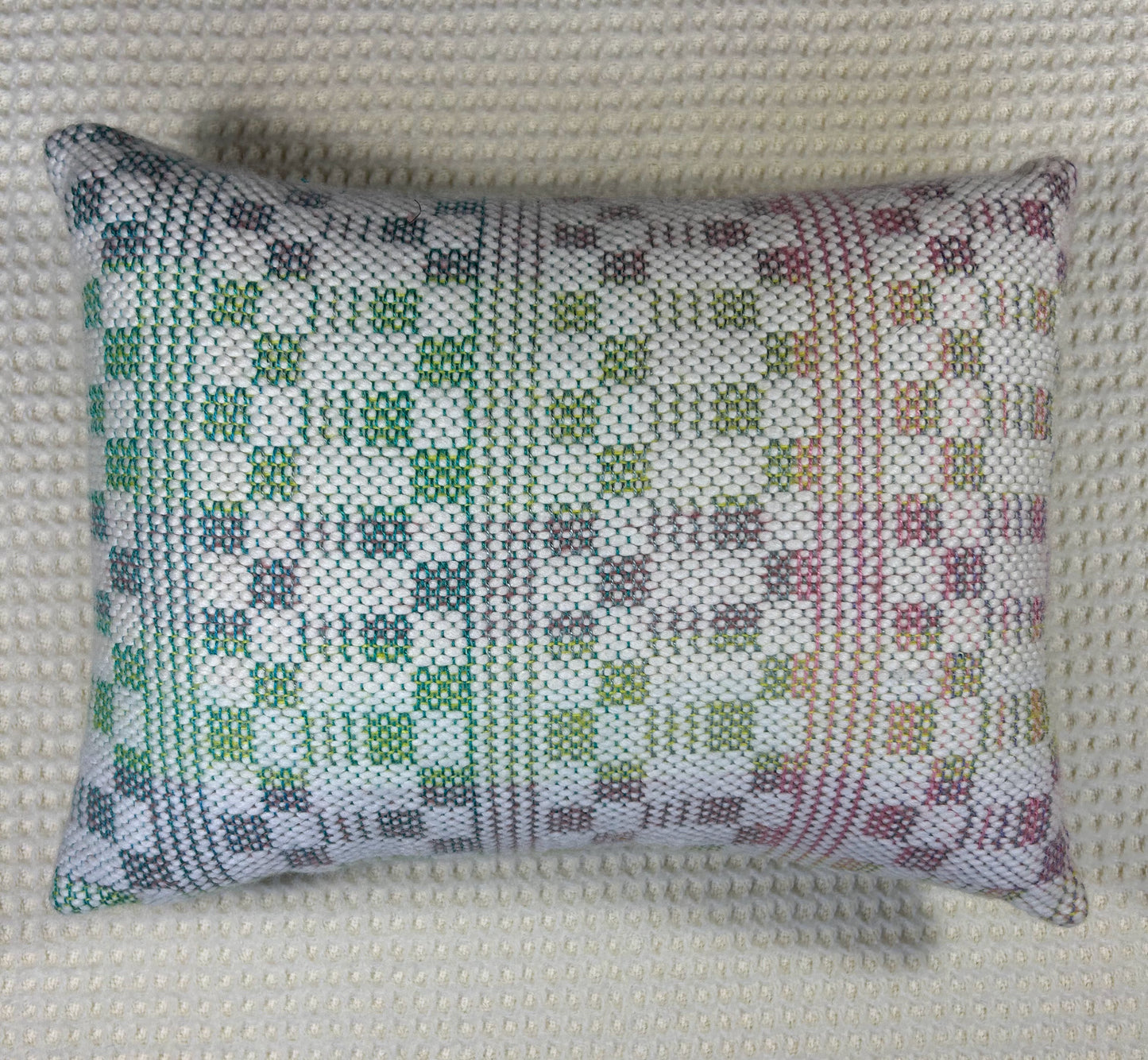 The Good Stuv Handgeweven Kussen Wit