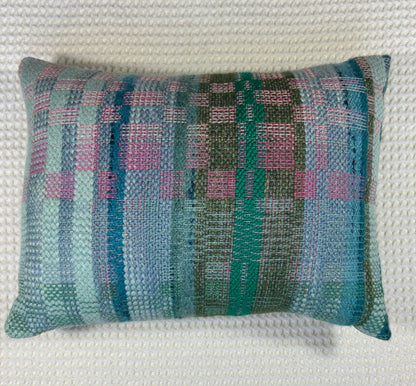 Handgeweven Kussen TGS Mint Moss Lichtblauw