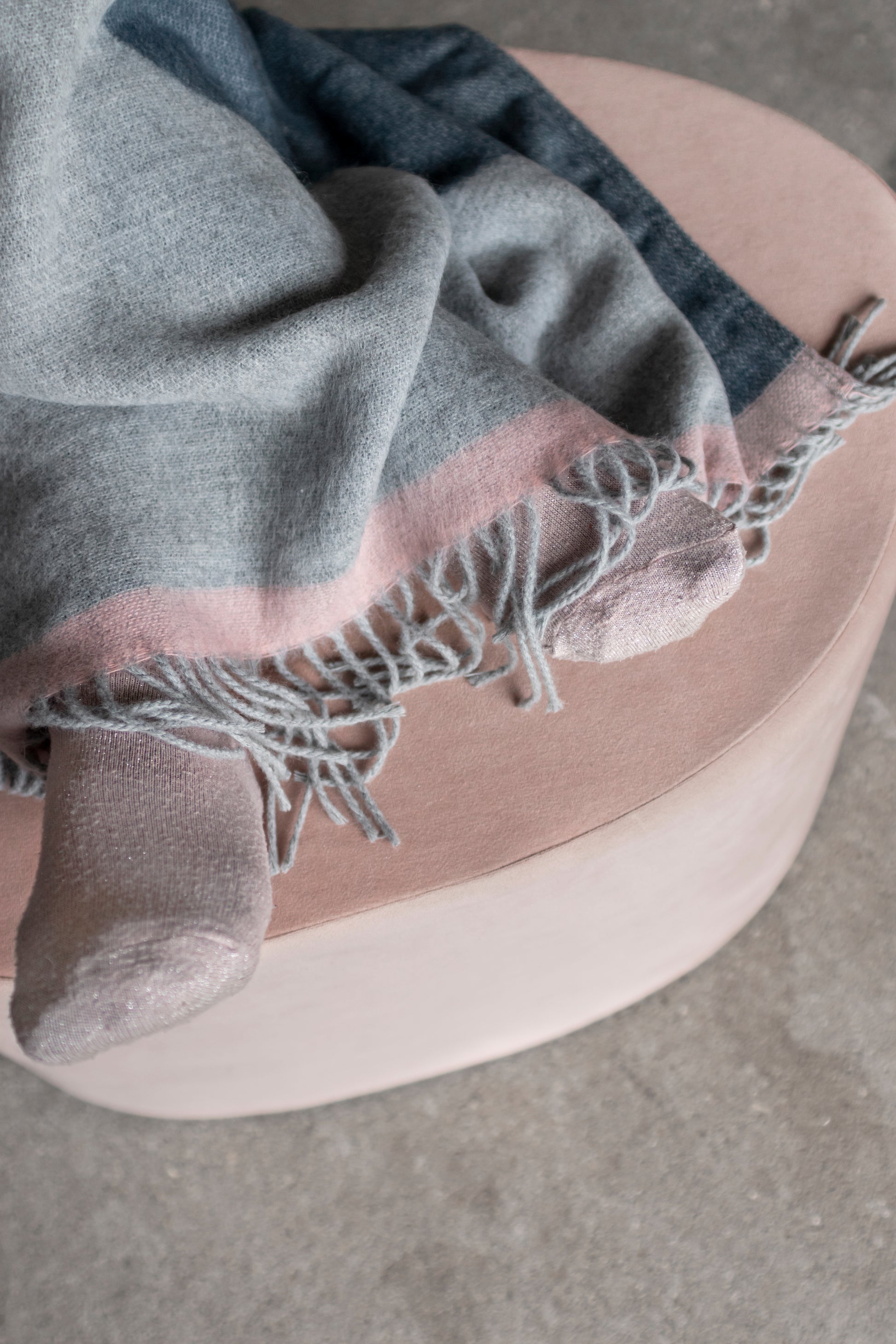 Mette Ditmer Gallery Throw superzacht, Light Grey