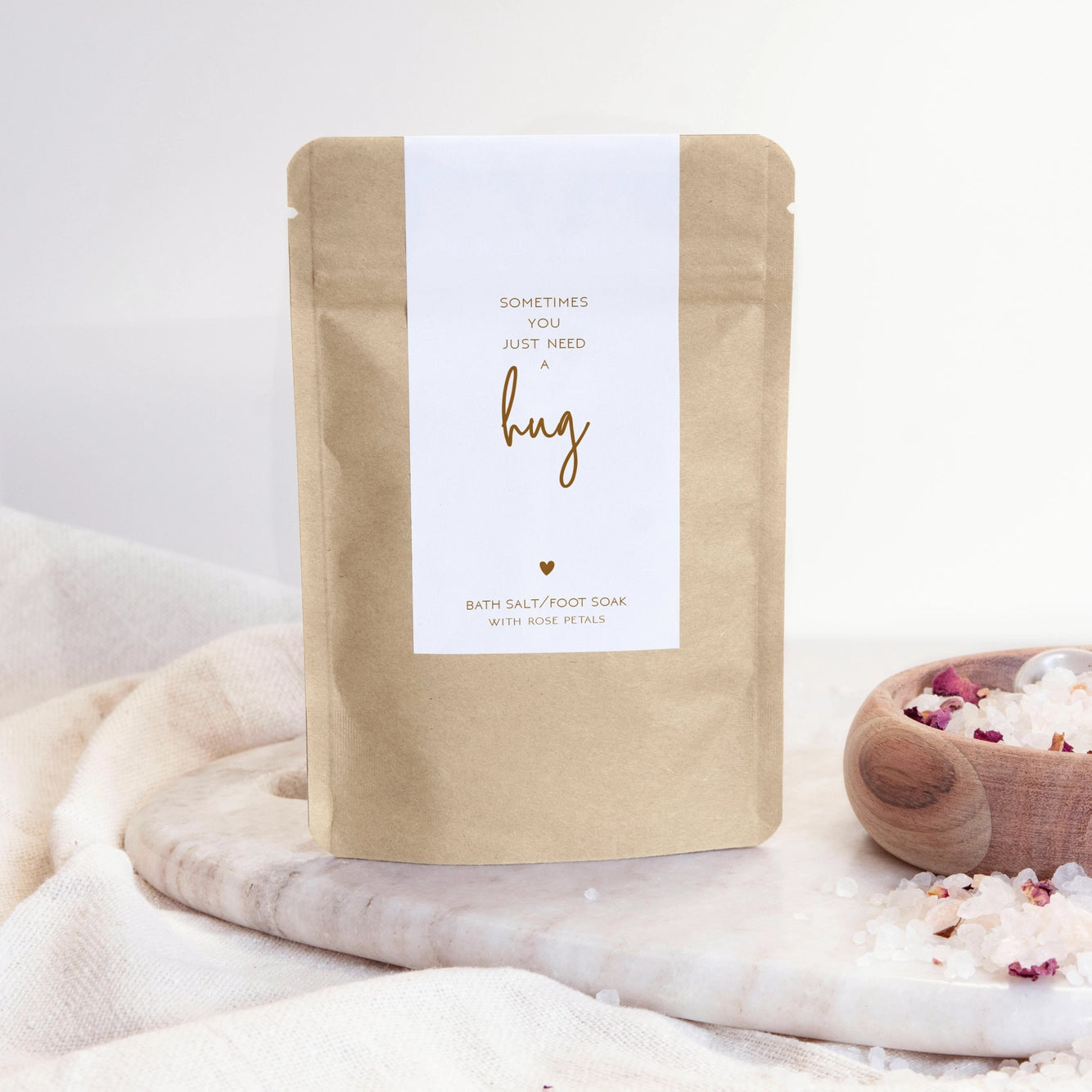 Badzout Rozenblaadjes Hug MyPaperstation