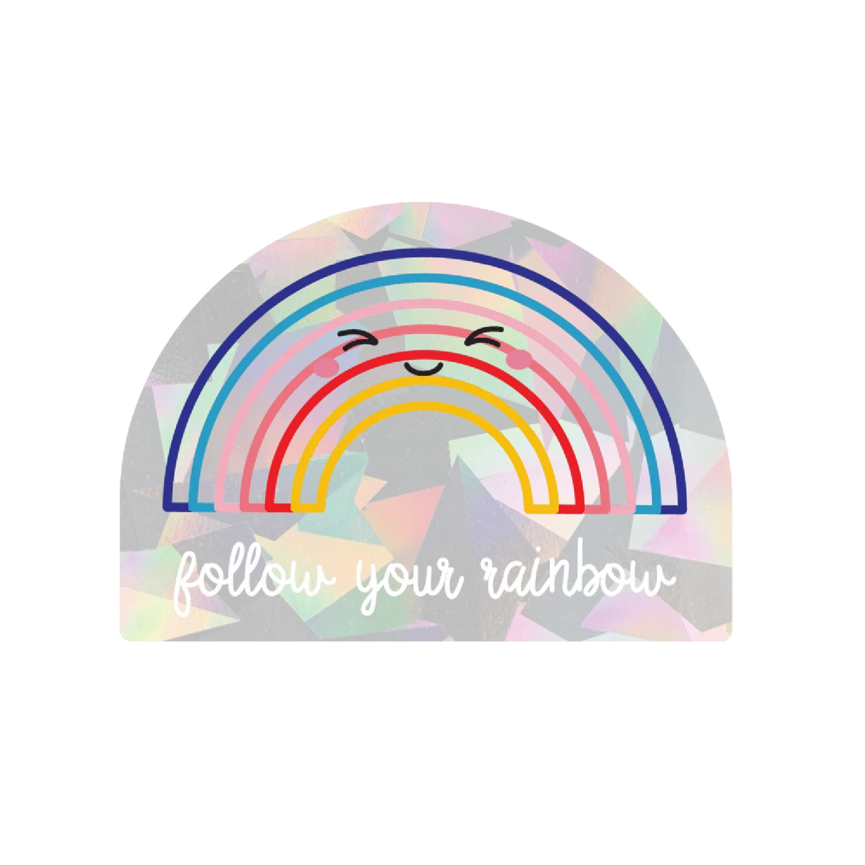 Raamsticker - Sun catcher Regenboog verandert je kamer in een betoverend kleurenspectakel. Studio Inktvis