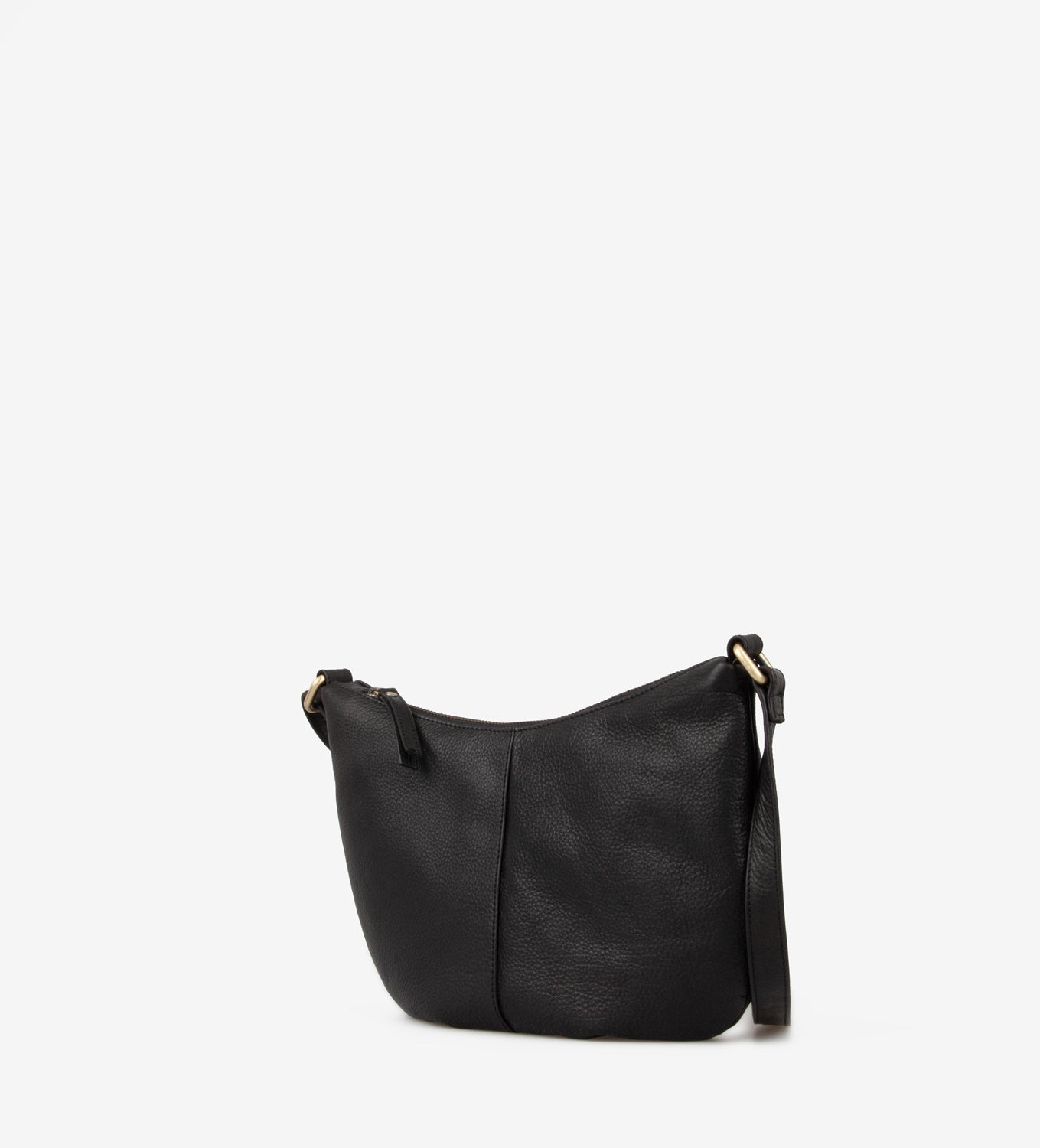 TREATS crossbody tas Rakel Common zwart cognac kleuren