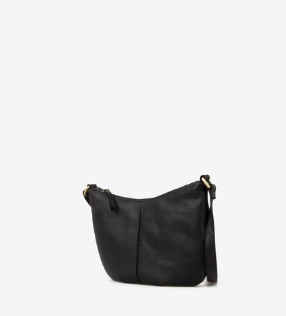 TREATS crossbody tas Rakel Common zwart cognac kleuren