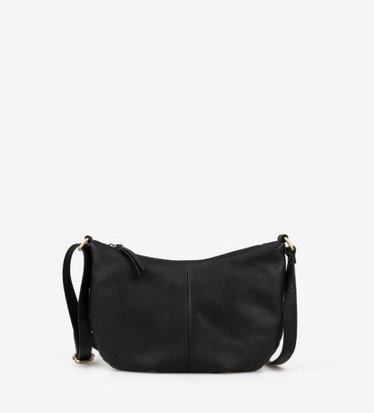 Handtas Crossbody Rakel Common TREATS zwart leer