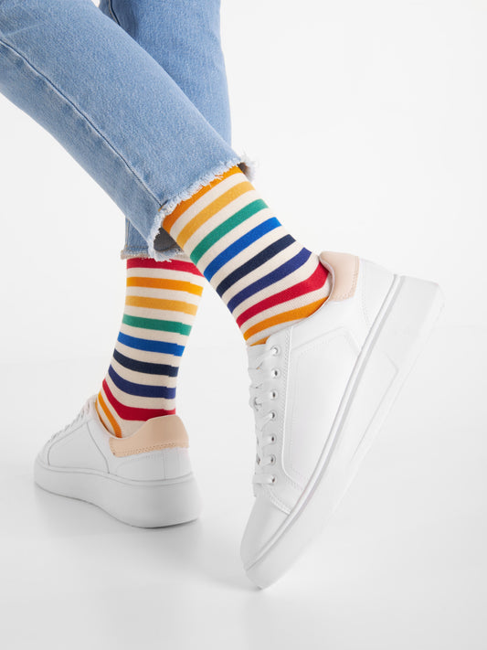 Arcoiris Socks - Biologische sokken met kleurrijke strepen