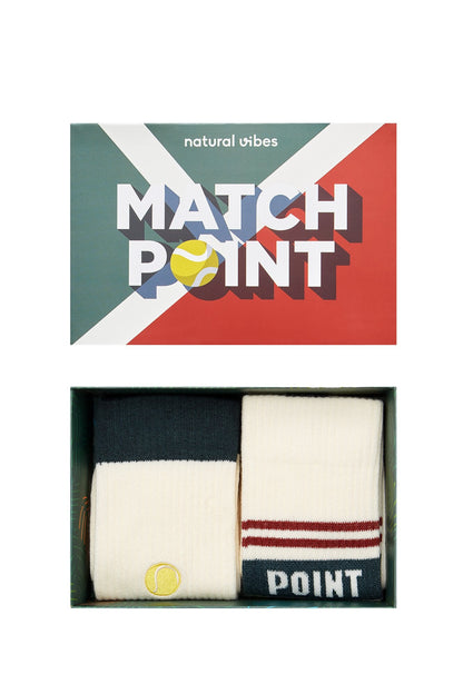 Sokken giftbox 'Match Point'