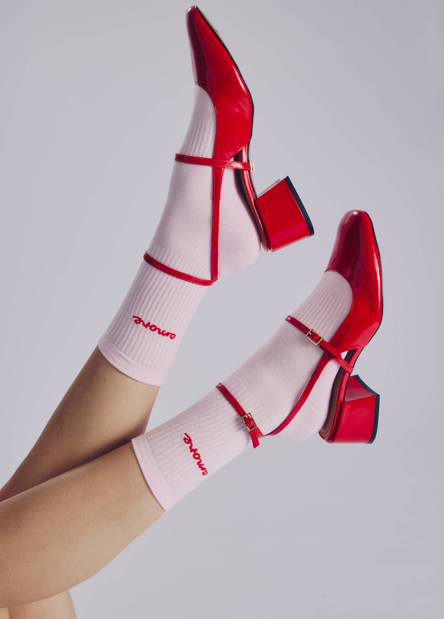 NBDC Amore sokken Lichtroze