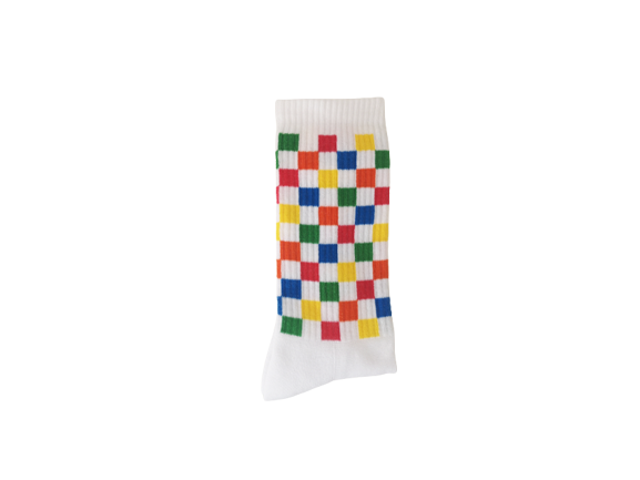 Pegada sokken Old school schaakbordpatroon in verschillende kleuren