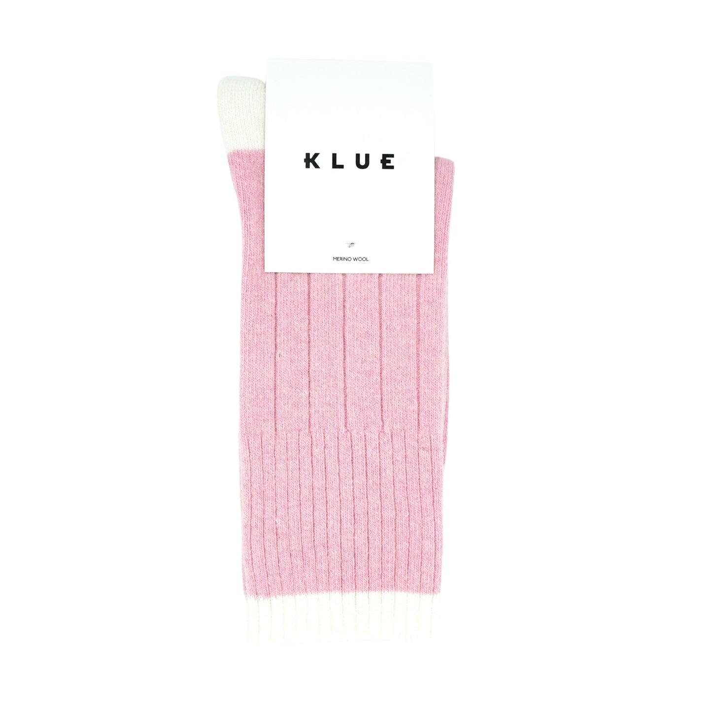 KLUE Merino sokken roze - premium merinowol sokken voor comfort en warmte