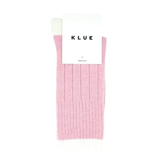 KLUE Merino sokken roze - premium merinowol sokken voor comfort en warmte