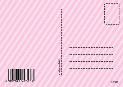 Postkaart Bitch you look awesome van Studio Inktvis, foto 2