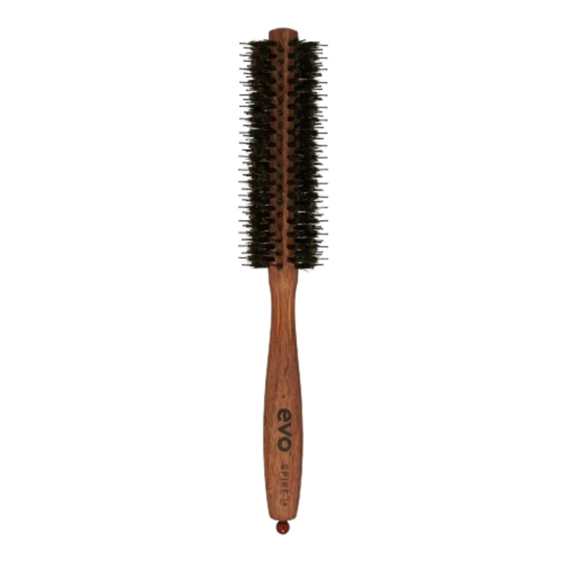 Evo spike nylon pin bristle radial brush 14mm