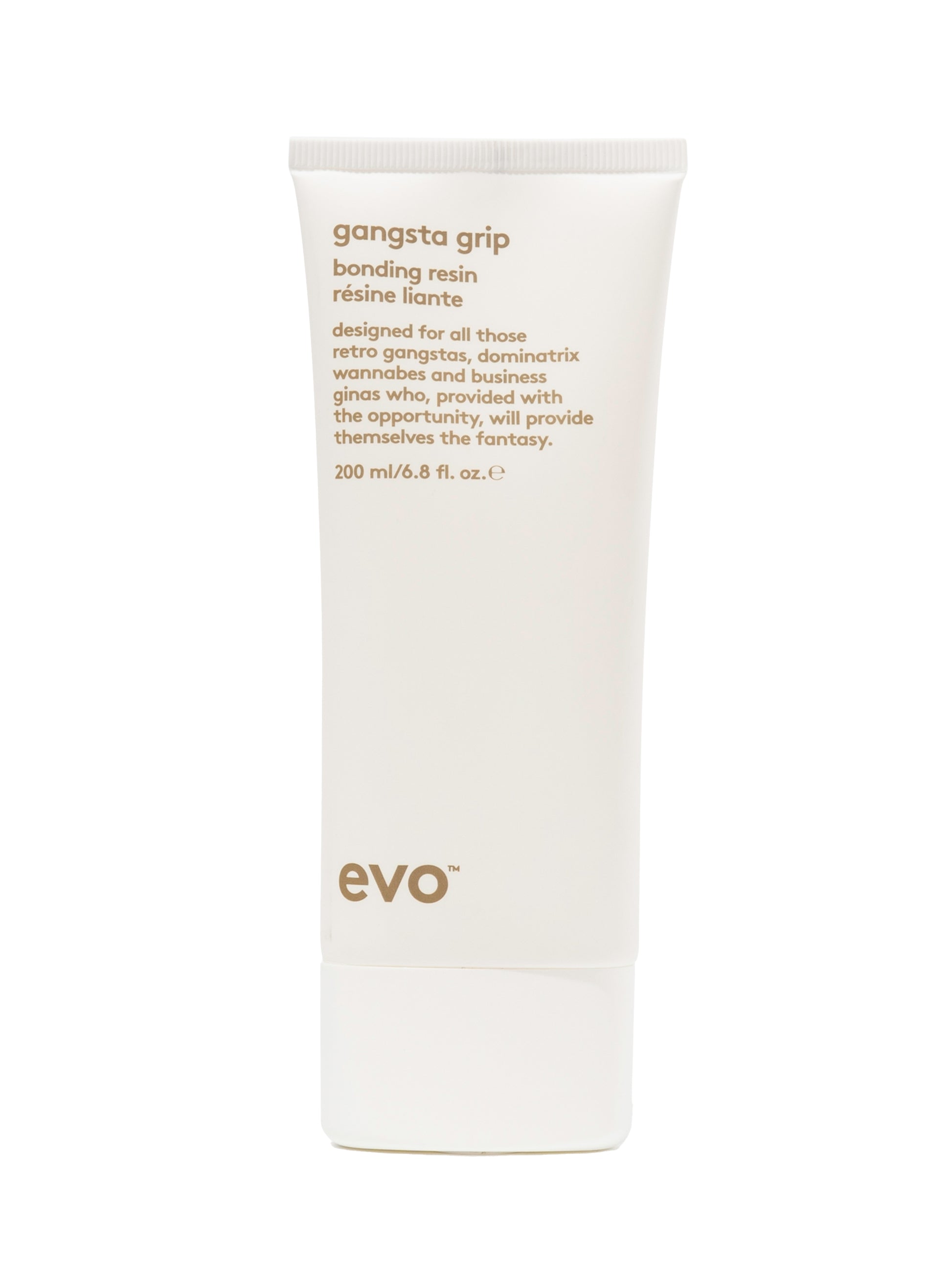 Evo gangsta grip bonding resin is hét ultieme product voor strakke wetlooks, slick-backs en strakke scheidingen.