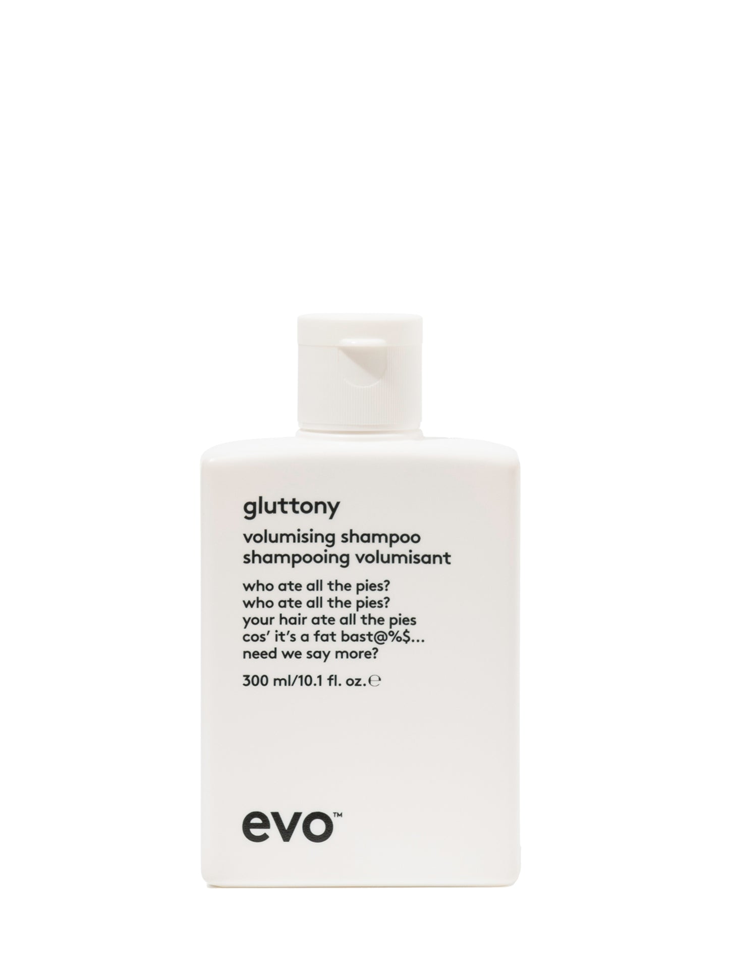 Gluttony volumising shampoo: Ideaal voor fijn, dun of futloos haar dat hunkert naar meer volume en veerkracht.