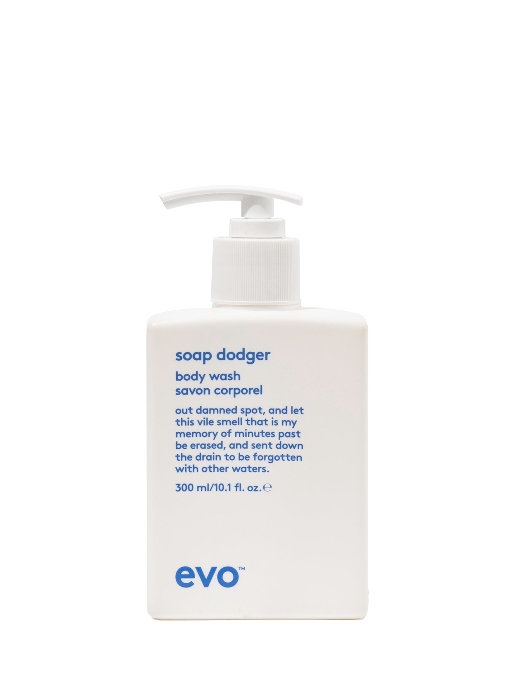 Evo soap dodger body wash maakt gebruik van milde, zeepvrije reinigers. Hierdoor blijft de natuurlijke barrière en vochtbalans van de huid perfect intact.