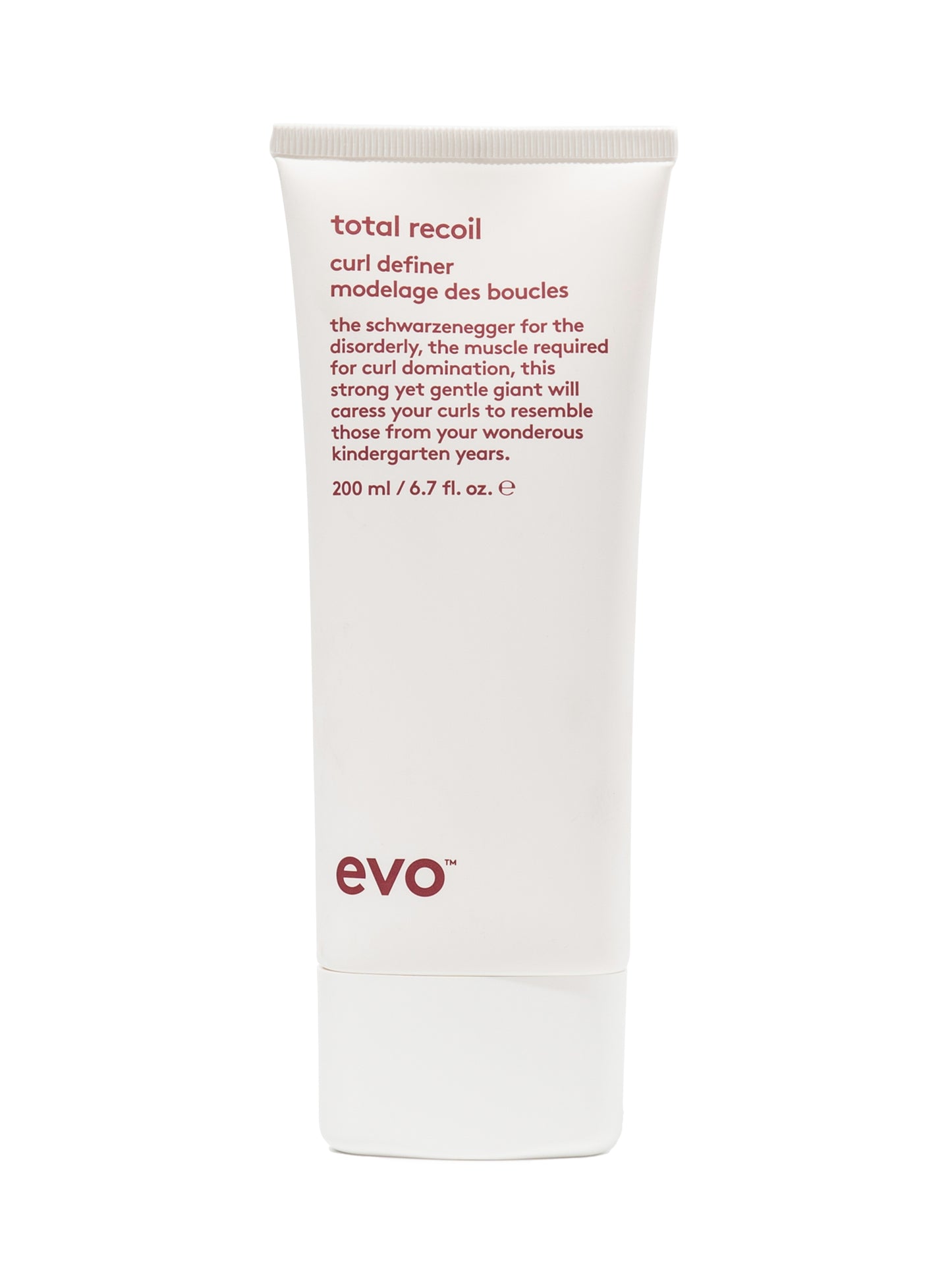 Evo total recoil curl definer bundelt en activeert je krullen met de stevigheid van een gel, maar behoudt de hydraterende en verzachtende eigenschappen van een crème.