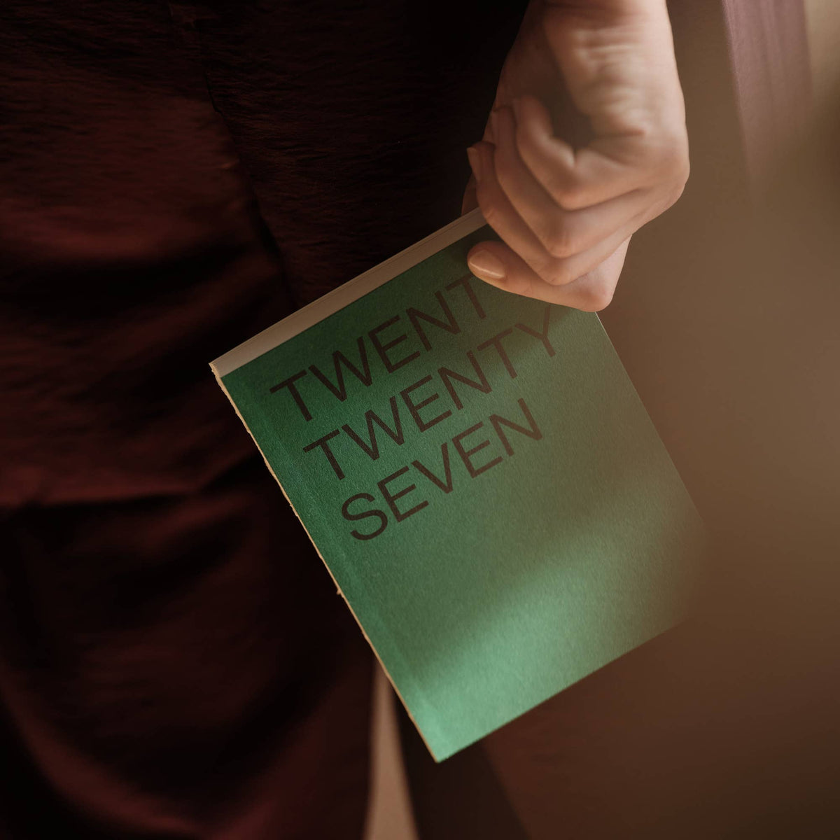 Handen houden de agenda 2027 Emerald van This Might Work vast