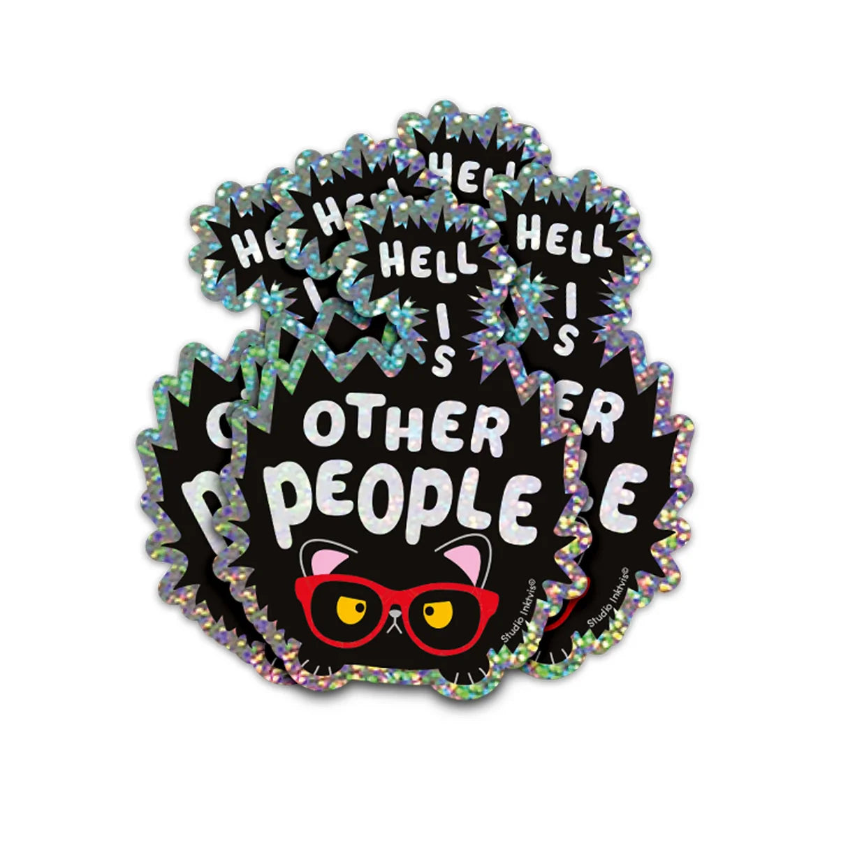 Glitter Sticker