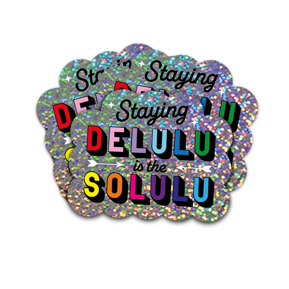 Glitter Sticker