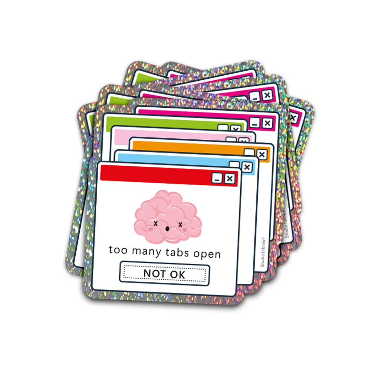 Glitter Sticker