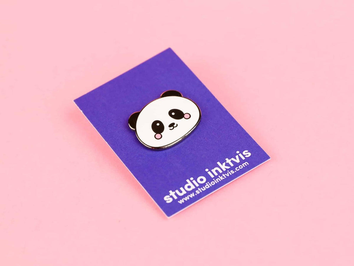 Pin Panda van Studio Inktvis, foto 3