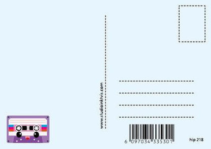 Postkaart Born in the olden days van Studio Inktvis, foto 2